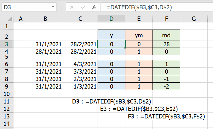 DateDif